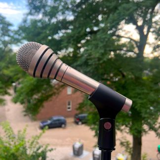 1970's AKG D330 BT Hyper Cardioid Dynamic Microphone