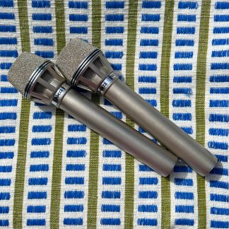 1970's AKG D190E Dynamic Microphone Pair