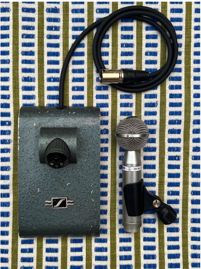 1960's Sennheiser MD406 Super-Dynamic Microphone