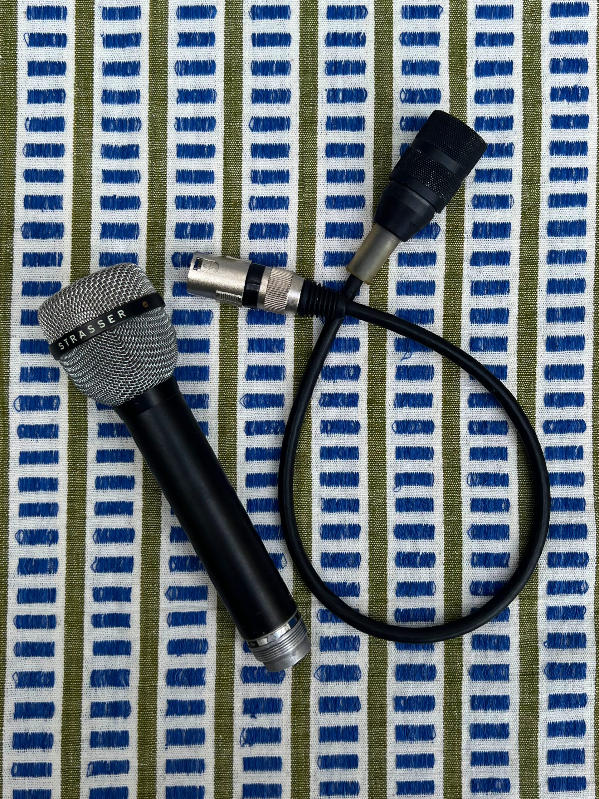 1960's Strässer M17N Dynamic Microphone (Beyerdynamic M69 N)