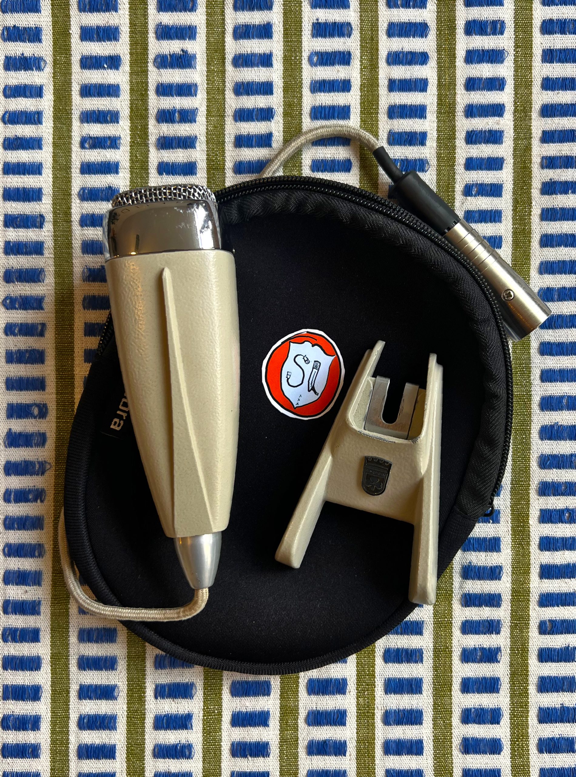 1950's/60's Grundig GDM 121 (Sennheiser MD21) Omni-directional Dynamic Microphone