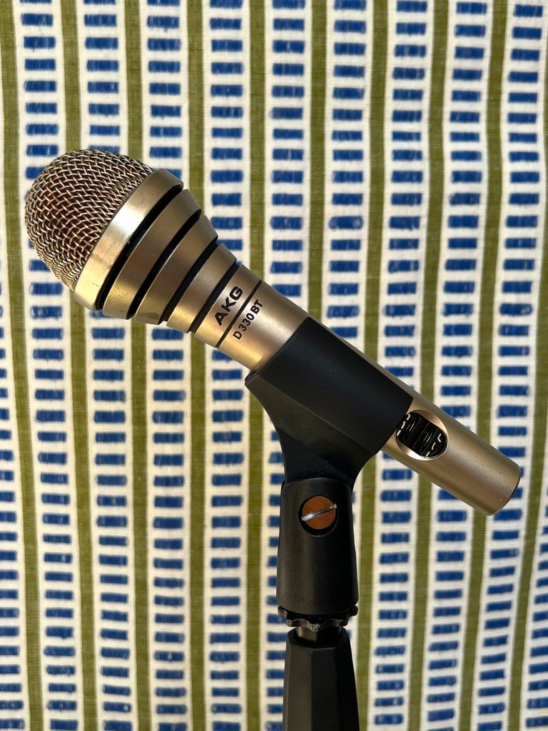 AKG D-330 BT Hyper Cardioid Dynamic Microphone (ABBA mic)