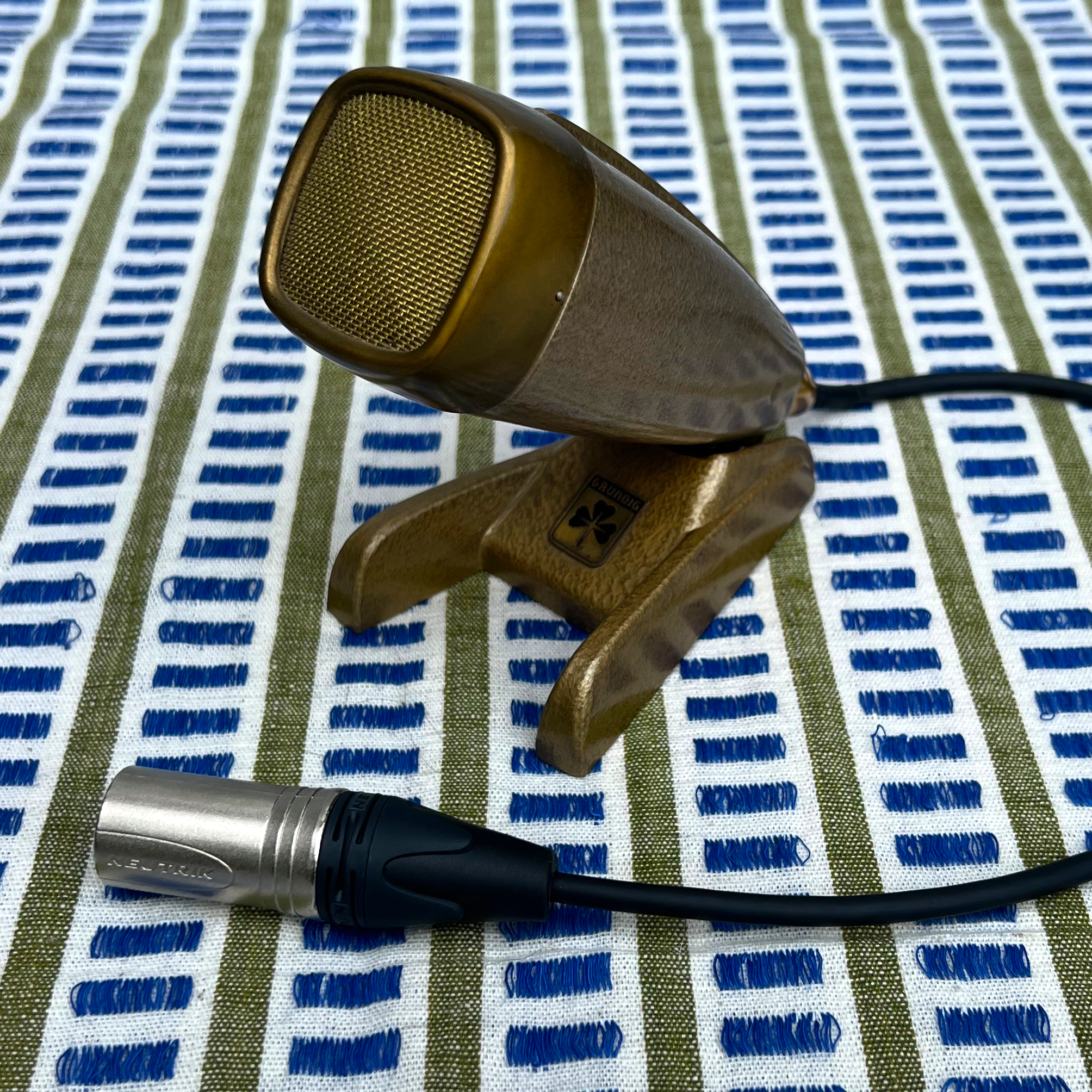 Grundig GDM 121 (Sennheiser MD21) Omnidirectional Dynamic Microphone