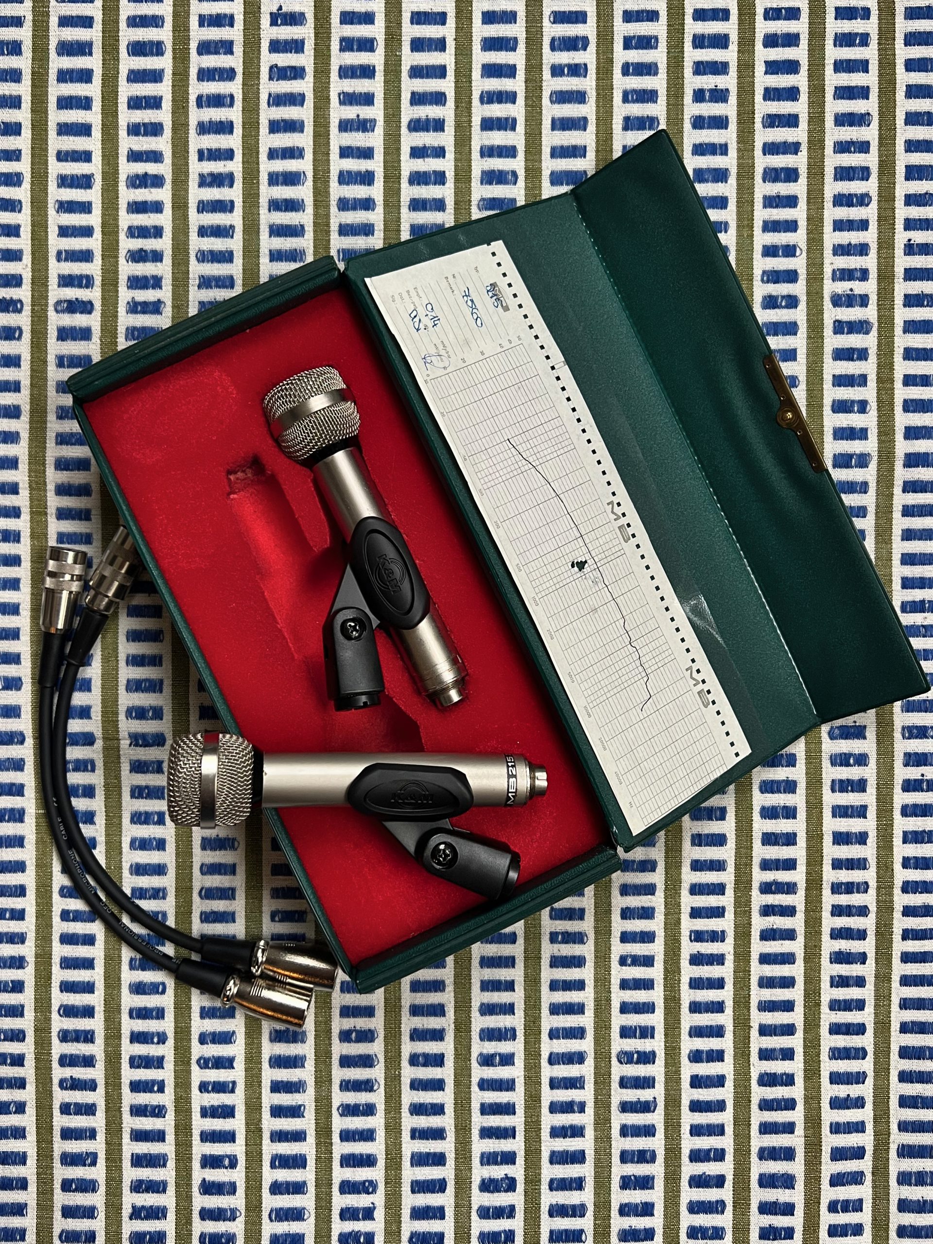 MB Elektronik MB215 Dynamic Microphone Pair