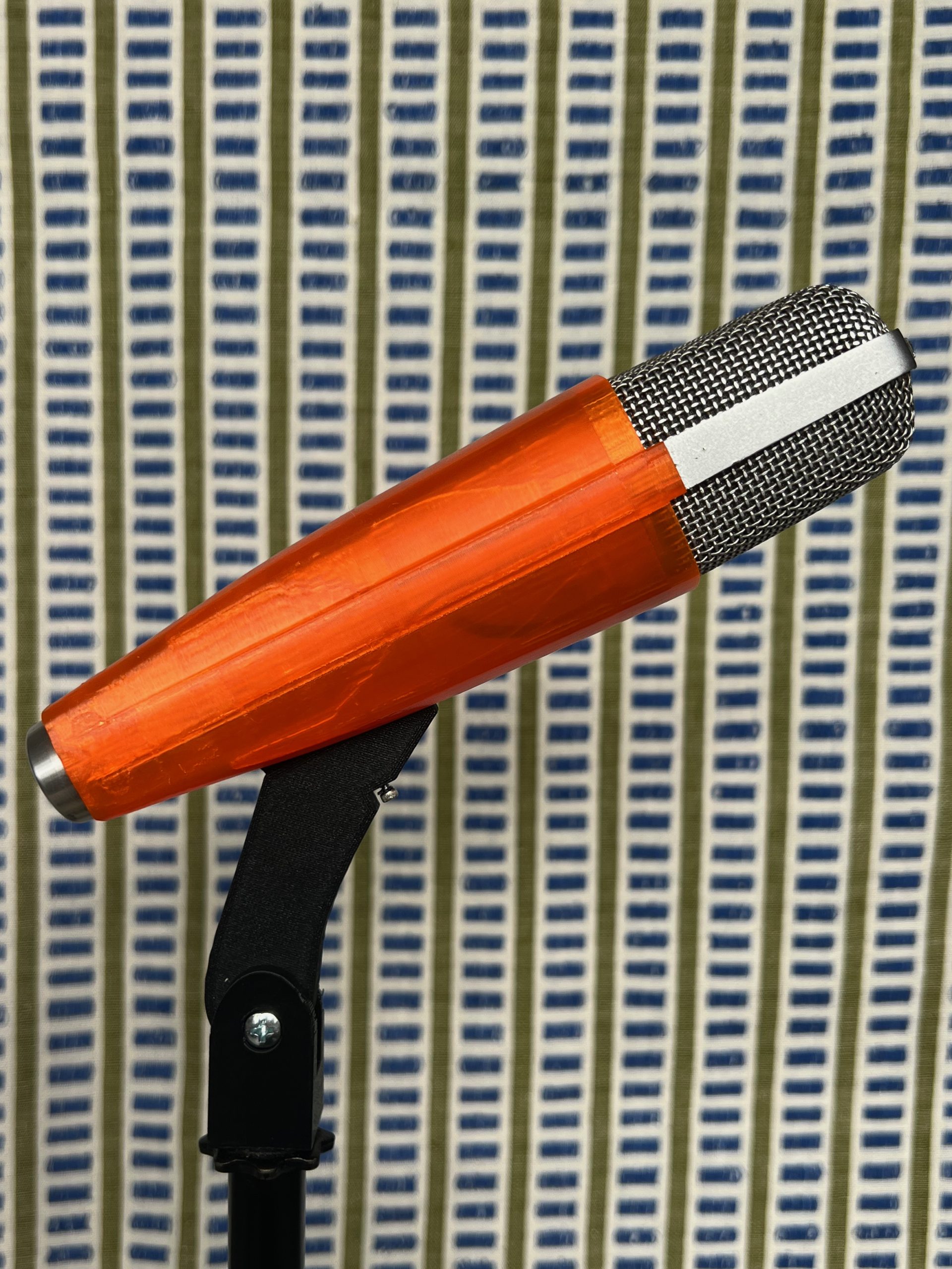 Sennheiser MD421 N Dynamic Microphone Custom Orange Housing #2 - Image 2