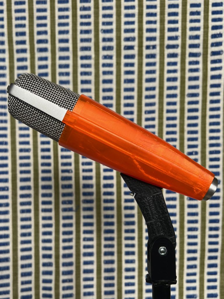 Sennheiser MD421 N Dynamic Microphone Custom Orange Housing #2
