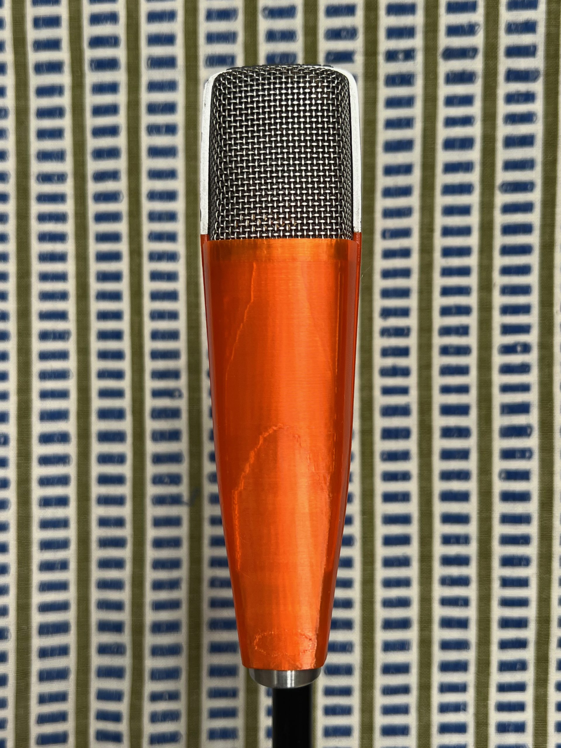 Sennheiser MD421 N Dynamic Microphone Custom Orange Housing #2 - Image 4