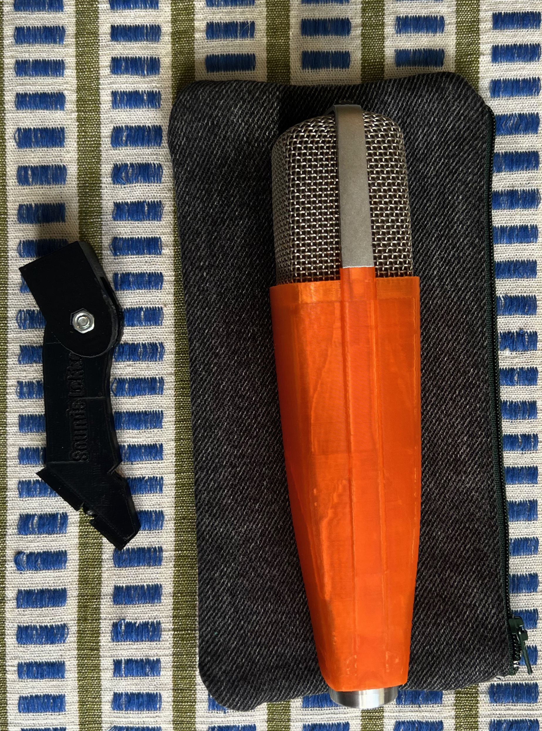 Sennheiser MD421 N Dynamic Microphone Custom Orange Housing - Image 7