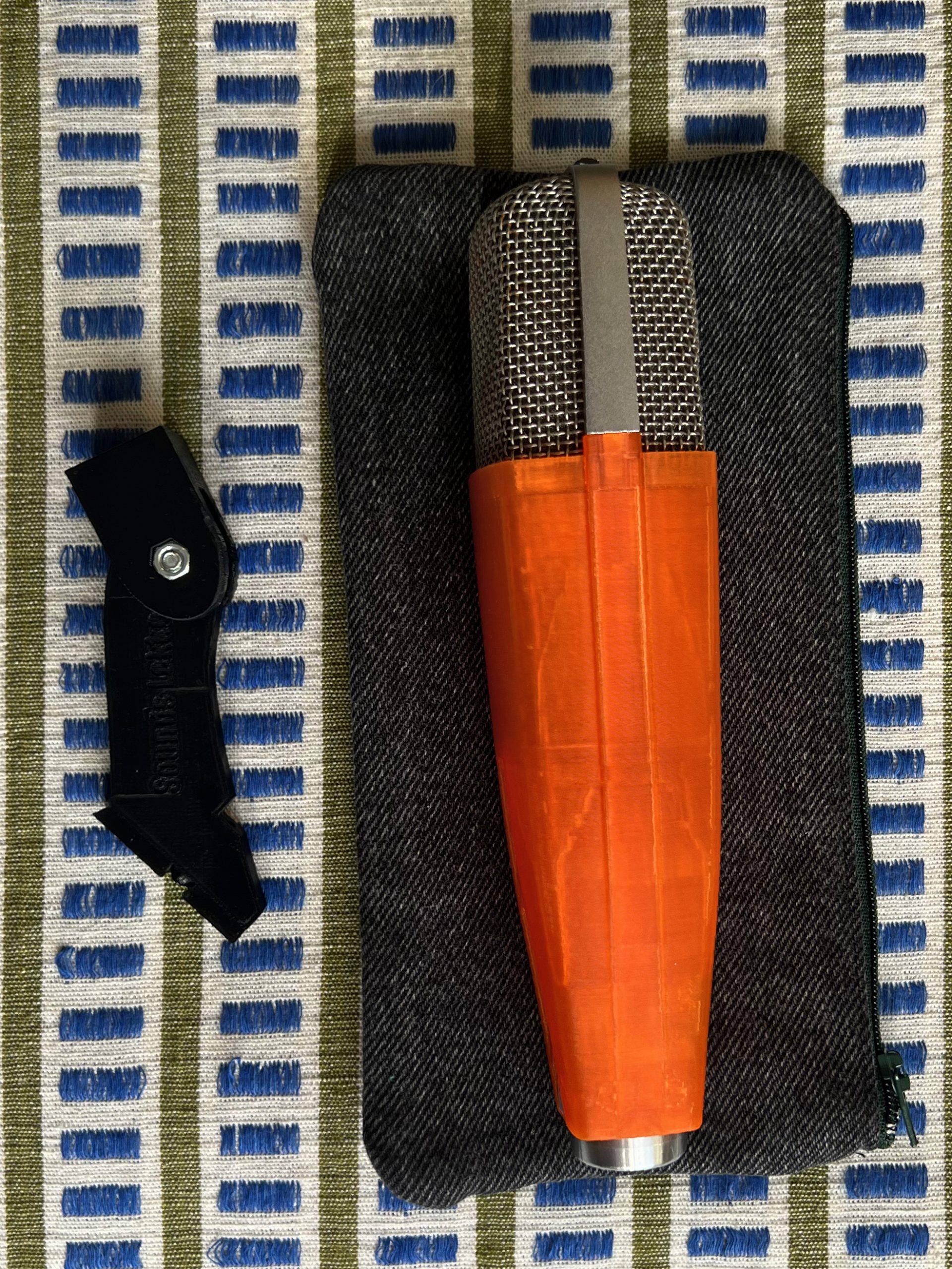 Sennheiser MD421 N Dynamic Microphone Custom Orange Housing - Image 9