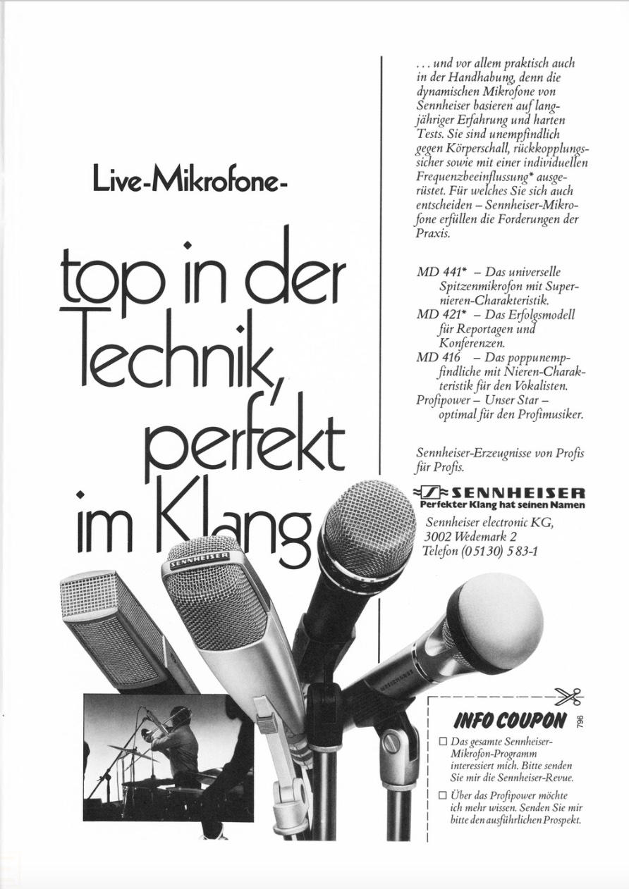 Sennheiser MD421-N Cardioid Dynamic Microphone - Image 8